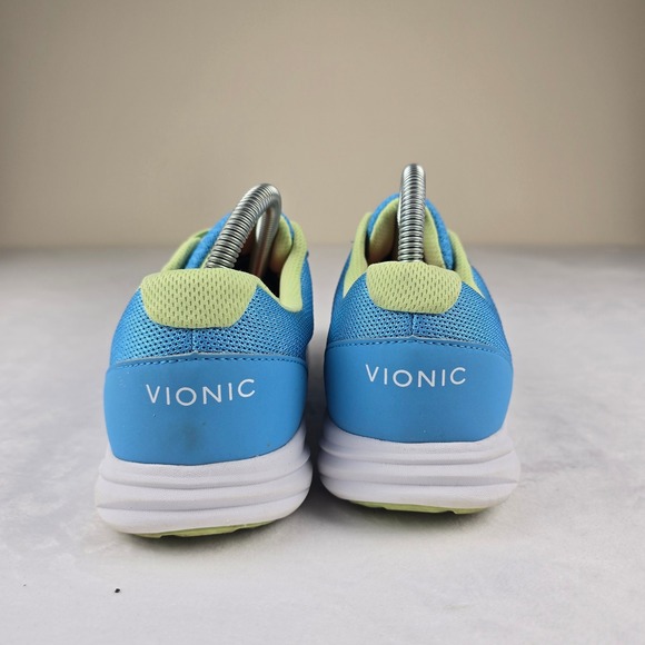Vionic Maeve Athletic Shoes Womens Size 7 Blue Lace Up Sneakers Comfort - Picture 4 of 8